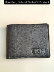 LV Royal Black Leather Wallet