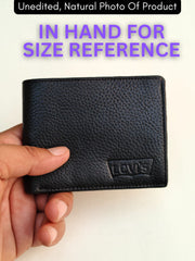 LV Royal Black Leather Wallet