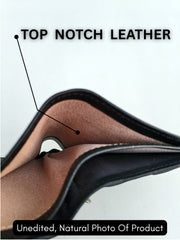 WL Men's Black Leather Wallet